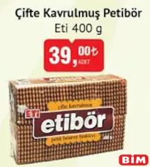ETİ ÇİFTE KAVRULMUŞ PETİBÖR BİSKÜVİ 400 G